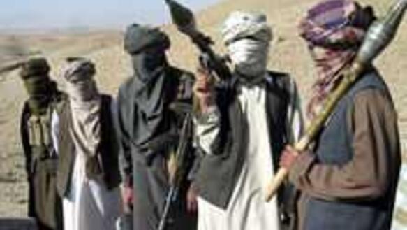 Vermummte Taliban in Afghanistan