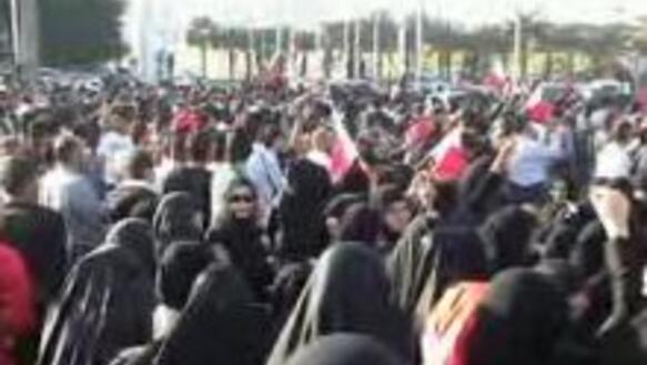 Demonstration in Bahrain, Februar 2011