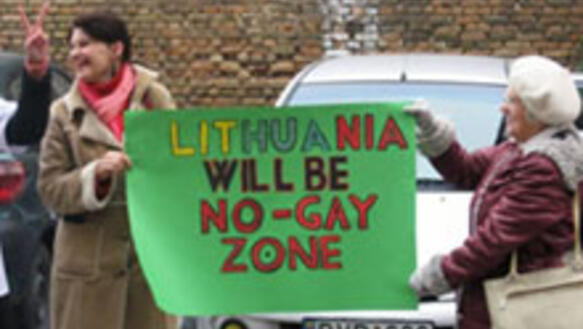 Litauen wird homofreie Zone