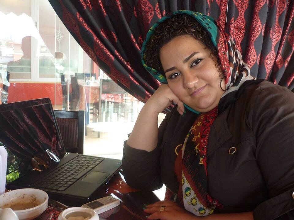 Die iranische Menschenrechtsverteidigerin Atena Daemi 