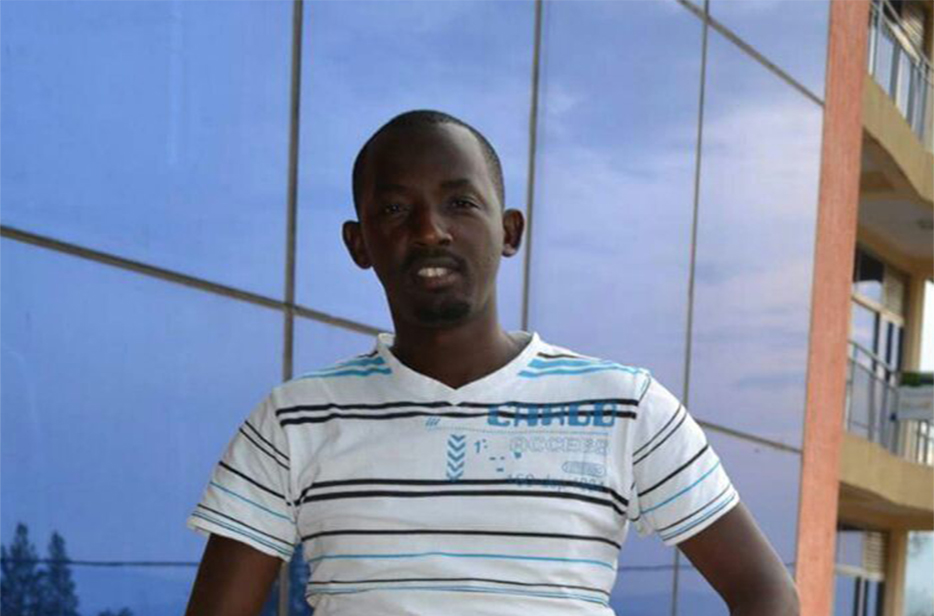 Junger Mann aus Ruanda