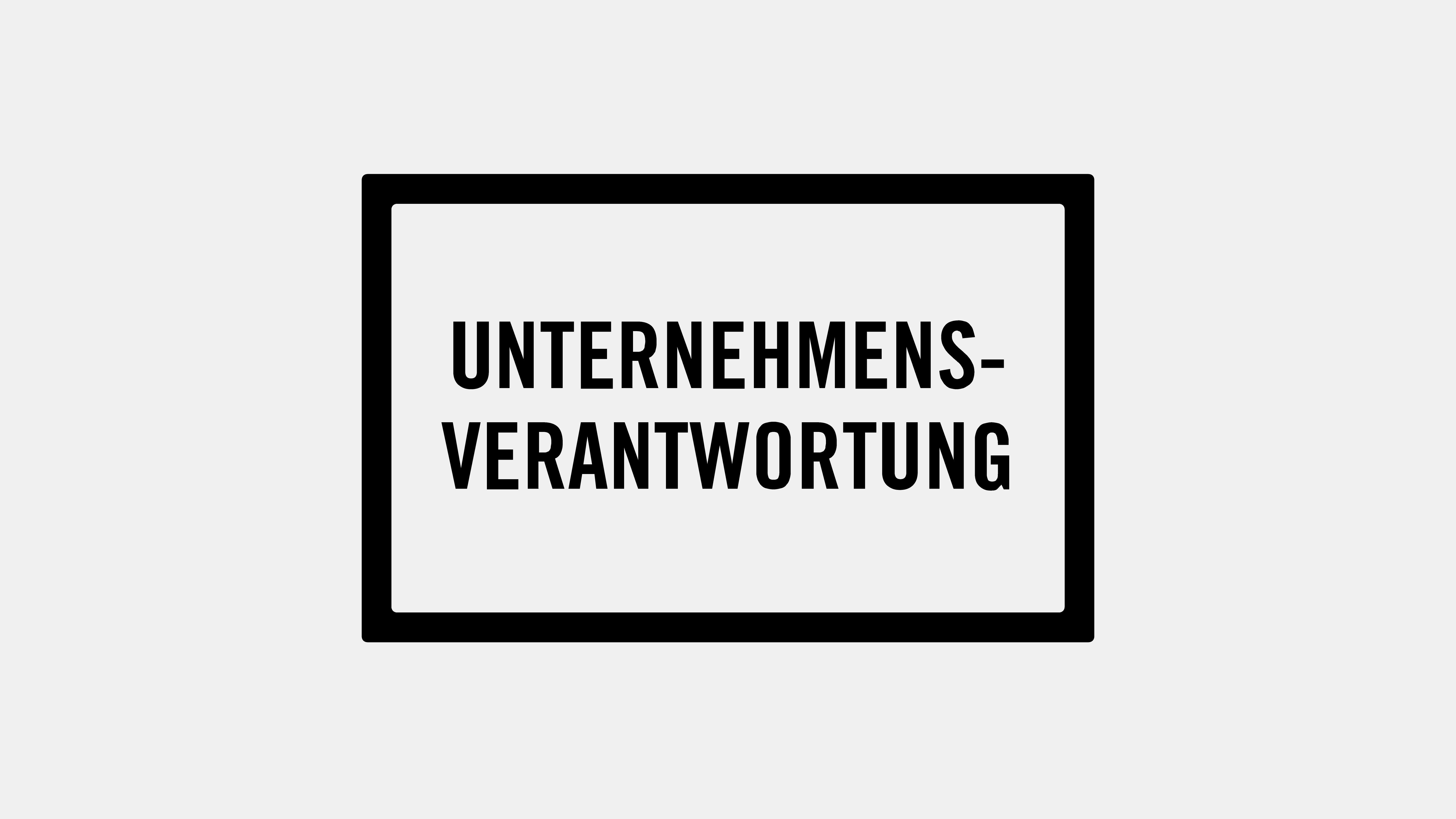 Textfeld "Unternehmensverantwortung"