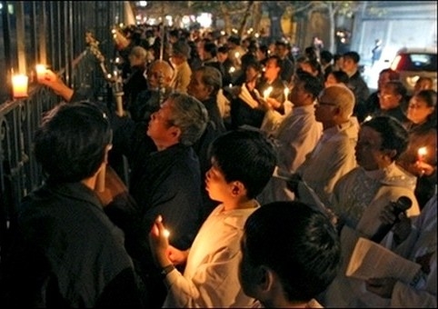 Peaceful protest, Ha Noi