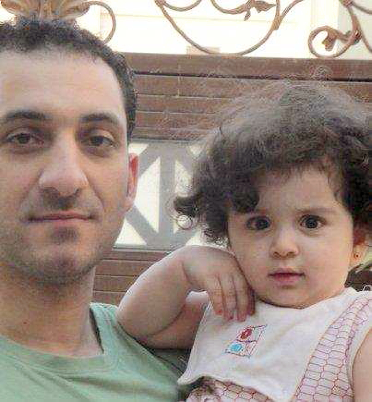 Nazeer al-Majed und Tochter