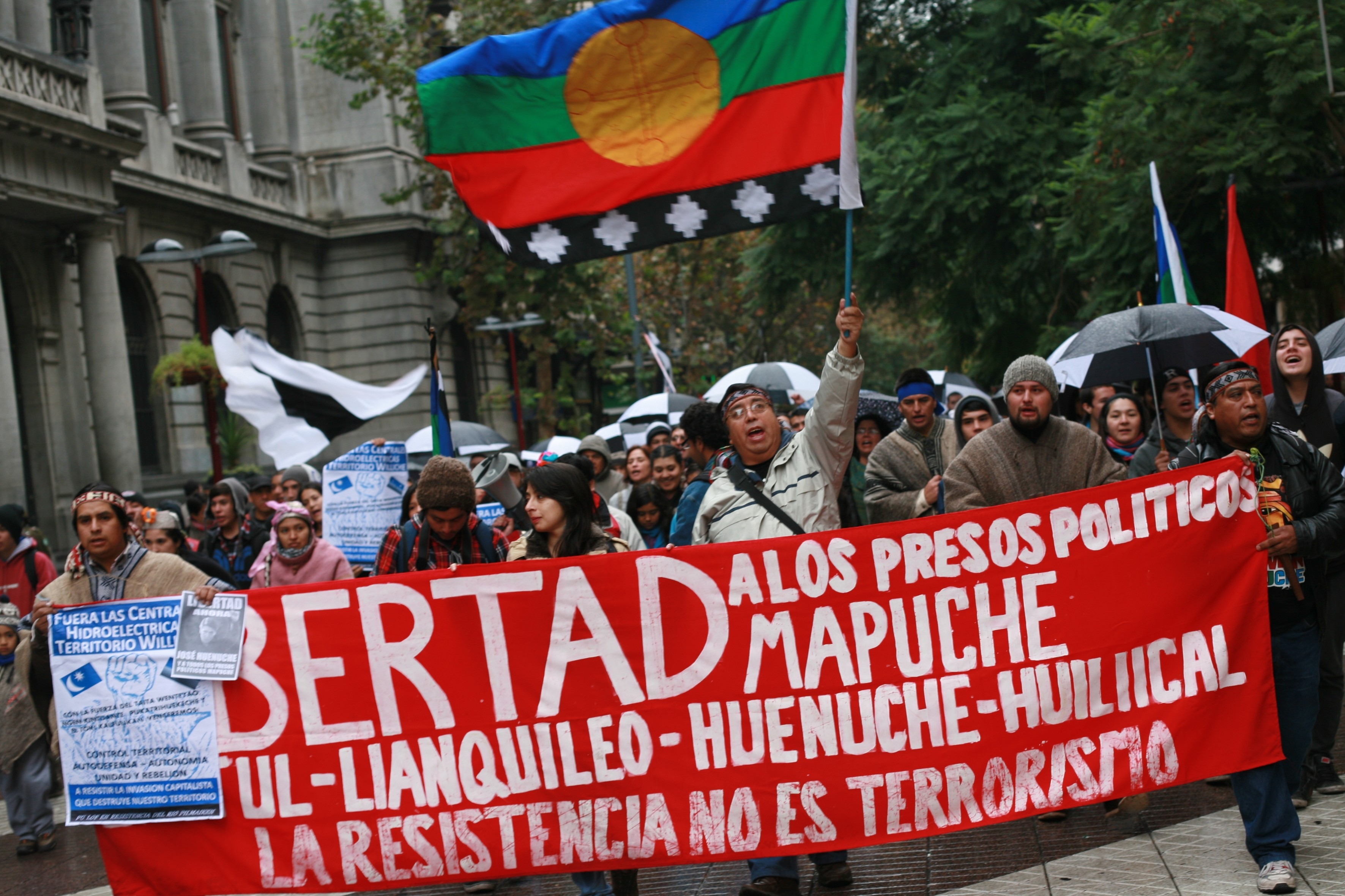 Mapuche verlangen die Freilassung der Gefangenen