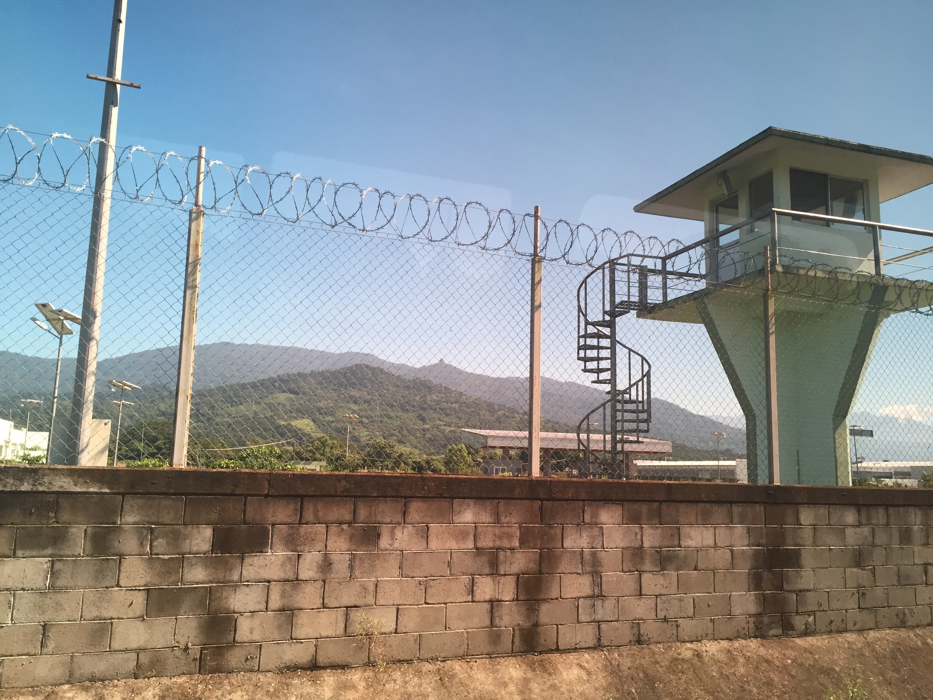 Mexico Border control checkpoint in Huixtla, Chiapas 