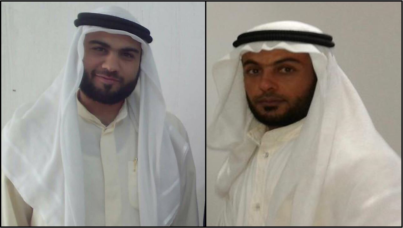 Die Ahwazi-Araber Abdullah Karmollah Chab, links, und Ghassem Abdullah, rechts