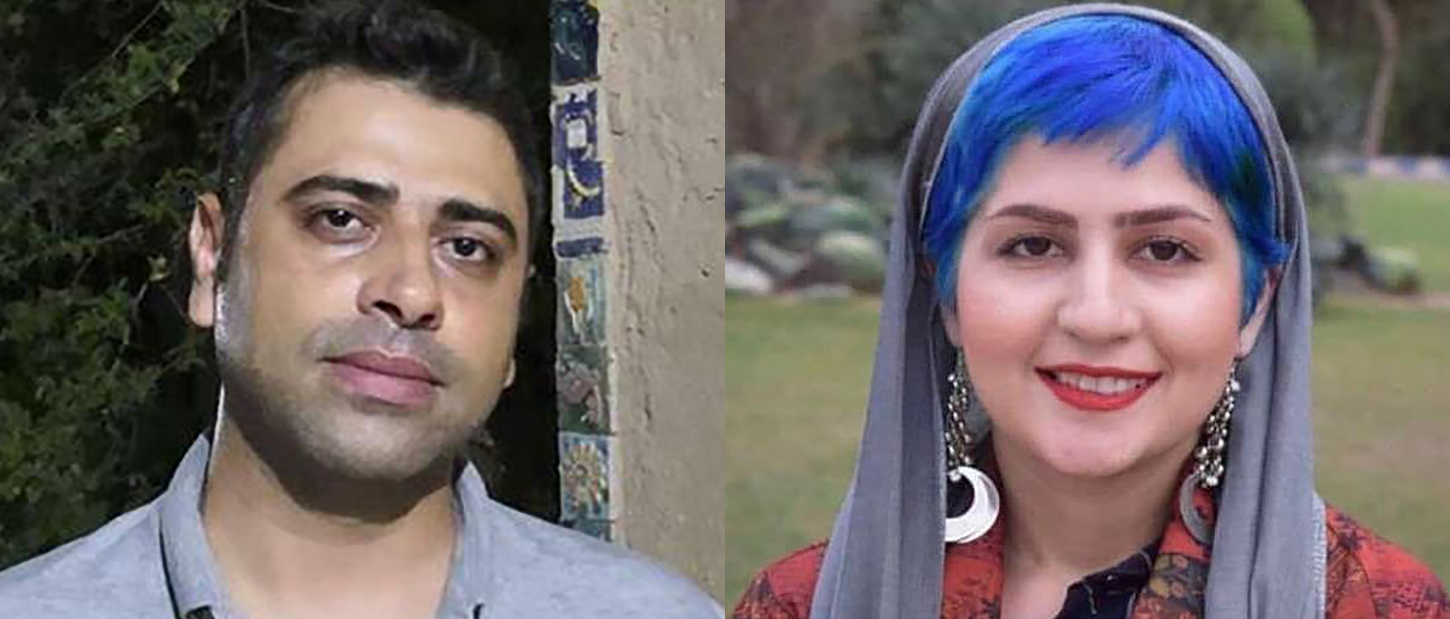 Esmail Bakhshi und Sepideh Gholian, Iran