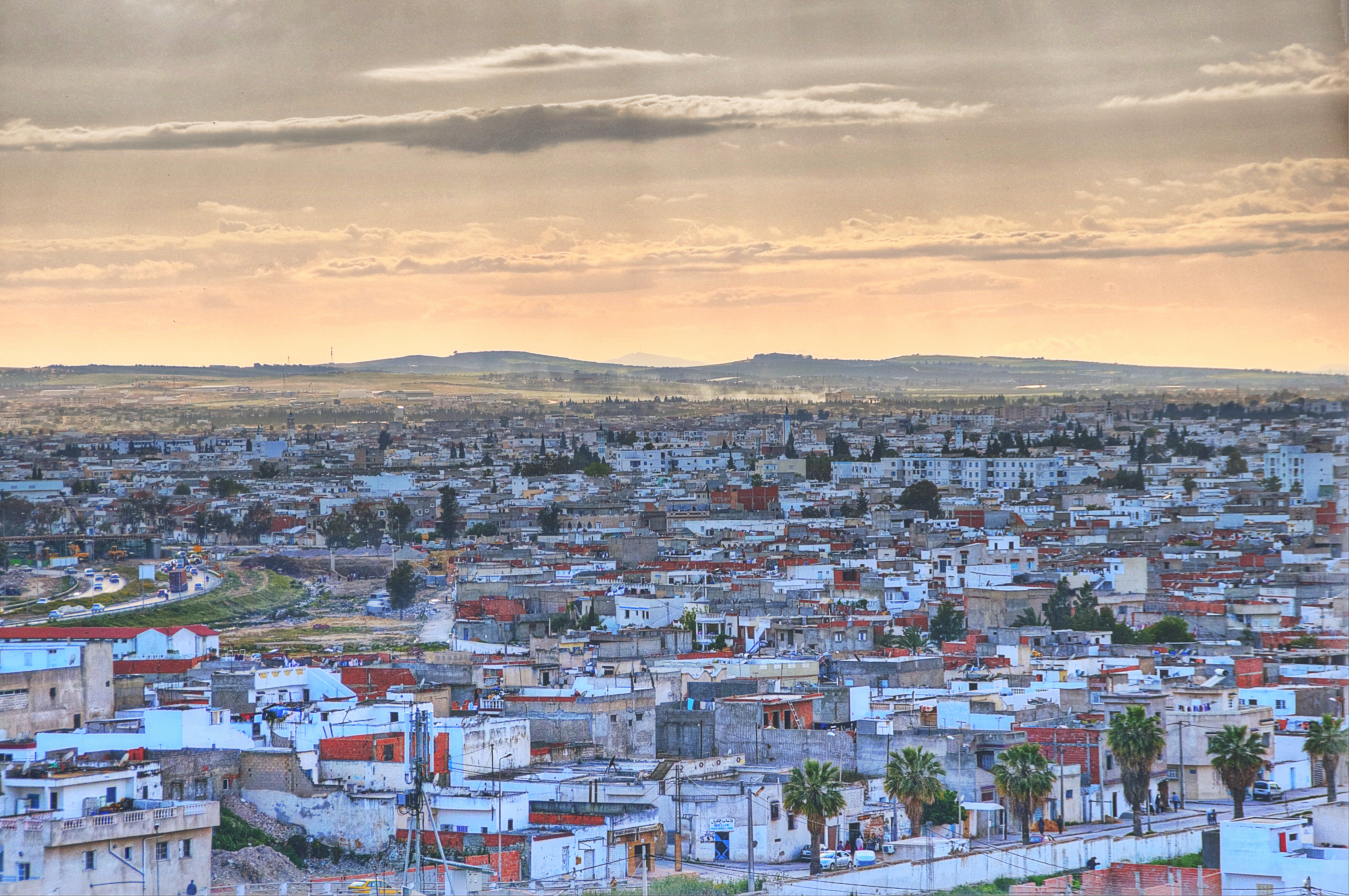 Blick über Tunis