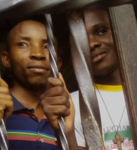 Elisée Lwatumba Kasonia und Eric Muhindo Muvumbu in Haft, 2021