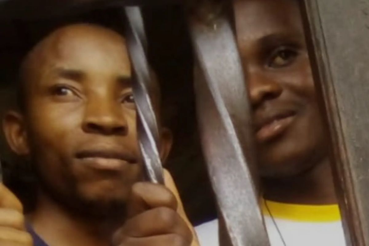 Elisée Lwatumba Kasonia und Eric Muhindo Muvumbu in Haft, 2021