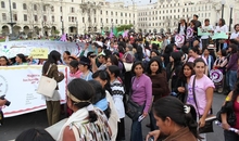 AI Peru: Demonstration für sexuelle und reproduktive Rechte, 2010