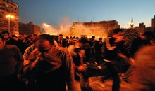 Proteste in Ägypten am Tahrir Platz, 25. Januar 2011