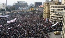 Tahrir-Platz in Kairo, 1. Februar 2011