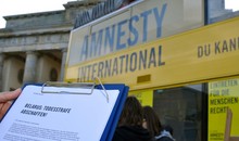 Der letzte Henker in Europa - Aktion zum internationalen Aktionstag gegen die Todesstrafe 2011 