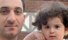 Nazeer al-Majed mit Tochter