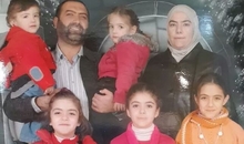 Rania Alabbasi with her children and her husband, Abdulrahman Yasin