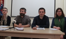 Muzaffer Kaya, Esra Mungan, Kıvanç Ersoy und Meral Camcı