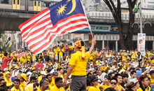 Bersih 4.0-Demo am 30. August 2015 in Kuala Lumpur