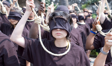 Aktion gegen die Todesstrafe 2007