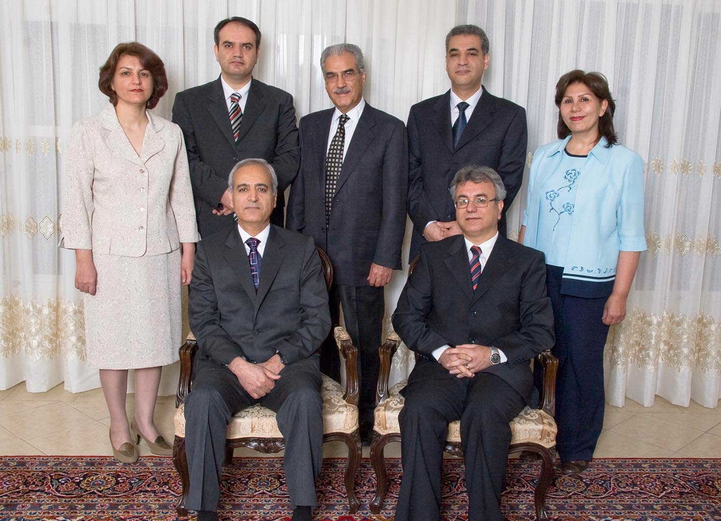 Sieben Angehörige der religiösen Minderheit der Baha'i