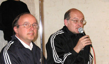 Yuri Samodurov und Andrei Yerofeev