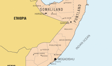 Karte von Somalia