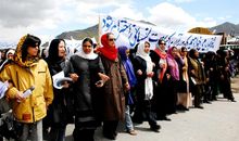 Frauenrechtlerinnen in Afghanistan