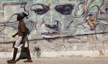 Strassenkunst in Havanna, Kuba, Oktober 2009