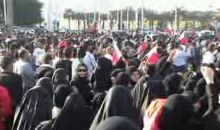 Demonstration in Bahrain, Februar 2011