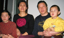 Gao Zhisheng mit Familie