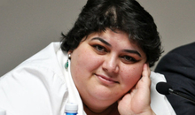 Khadija Isamayilova in Baku 2010