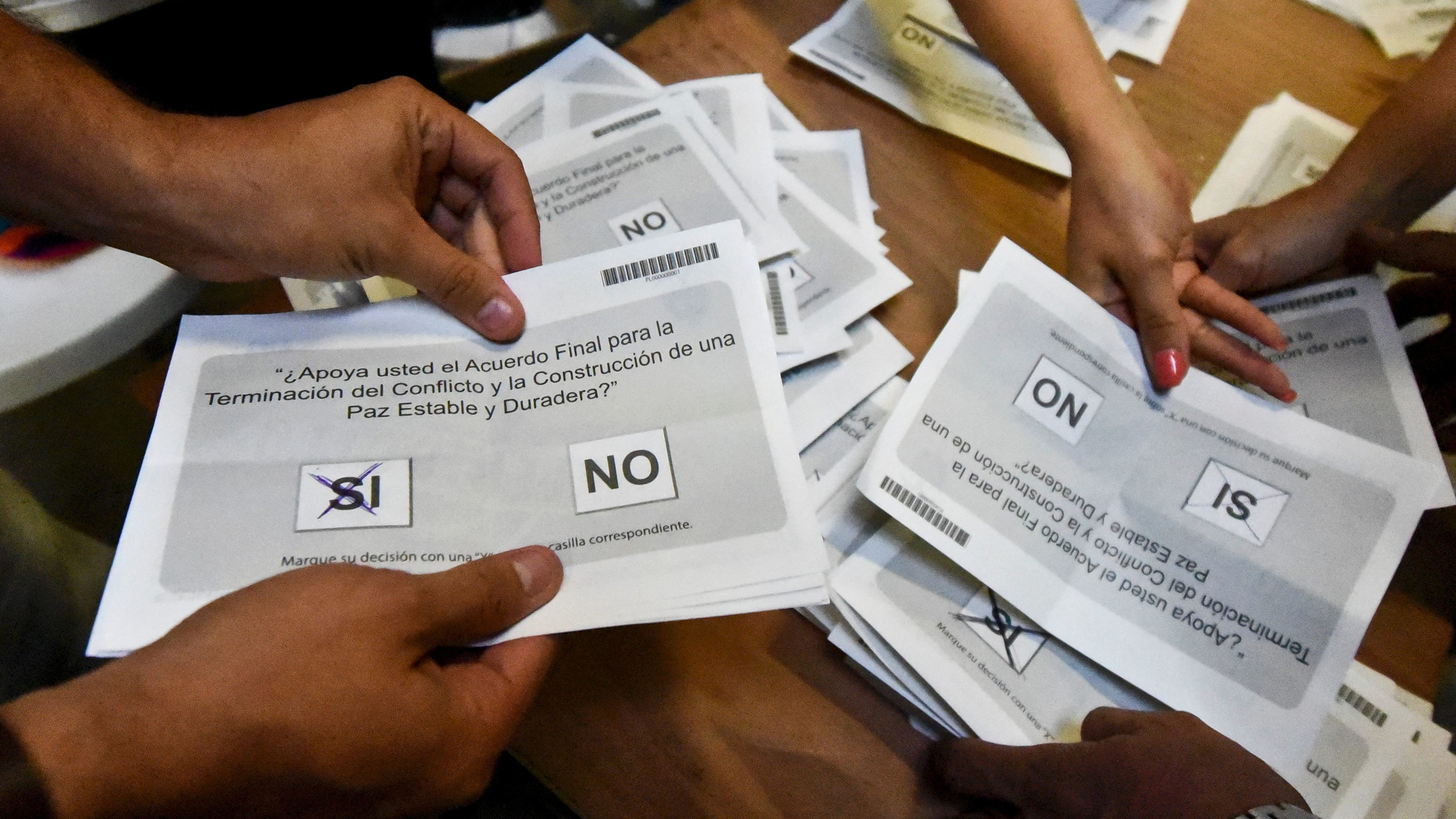 Referendum über den Friedensvertrag