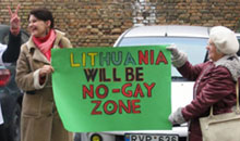 Litauen wird homofreie Zone