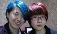 Li Tingting und Zheng Churan 