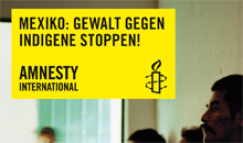 Mexiko: Gewalt gegen Indigene stoppen!