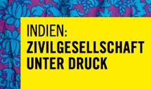 Cover Faltblatt: Zivilgesellschaft unter Druck