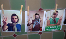 Unterstützer von Majid Tavakkoli