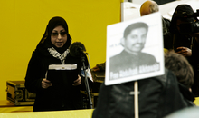 Maryam Al-Khawaja in Dänemark, April 2012