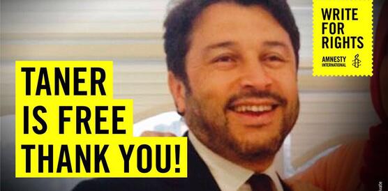 Taner Kılıç ist frei. 