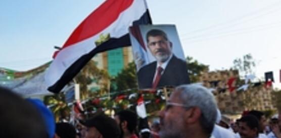 Mursi-Anhänger demonstrieren am 11. Juli 2013 in Kairo