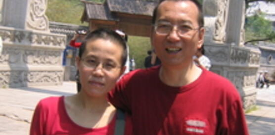 Liu Xia und Liu Xiaobo