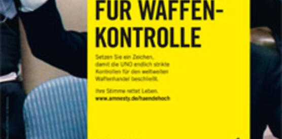 Anzeige: Hände hoch für Waffenkontrolle