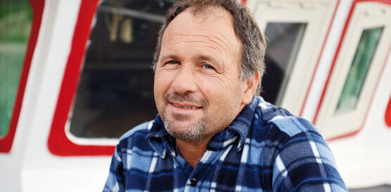 "Das Problem sind die Schlepper." Filippo Solina