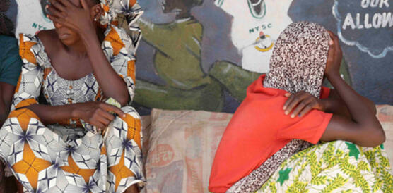 Nigerianische Frauen auf der Flucht vor Gewalt