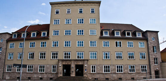 Das Polizeirevier in Dessau-Roßlau. 