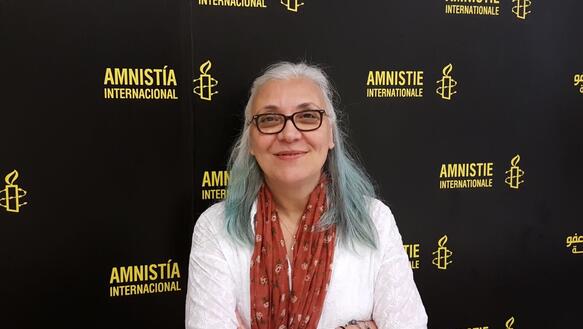 Porträt der türkischen Amnesty-Direktorin Idil Eser