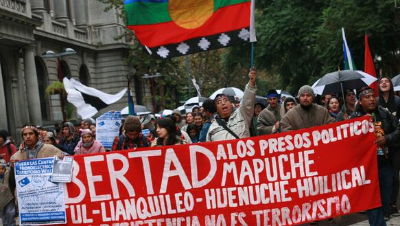 Mapuche verlangen die Freilassung der Gefangenen