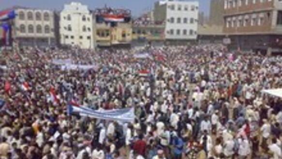 Massendemonstration der Bewegung "Southern Movement" in Sana'a