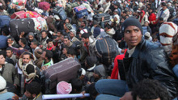 Amnesty International befürchtet eine humanitäre Krise im Zuge der anhaltenden Unruhen in Libyen.